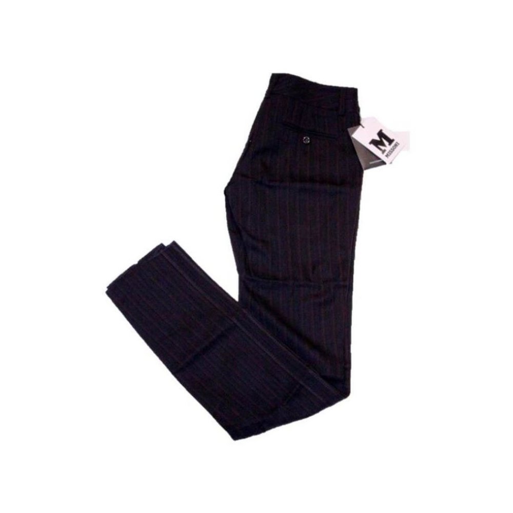M by MISSONI Italy STRAIGHT Fitted PANTS Striped ( 4 )